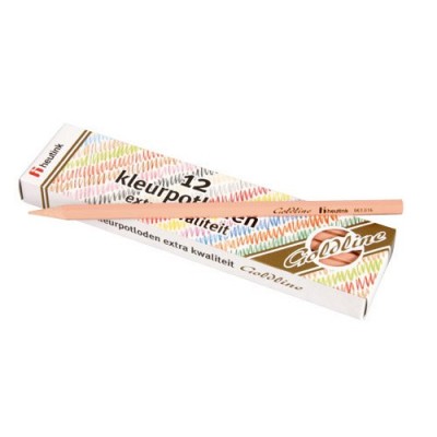 Set 12 creioane colorate goldline 3.7 mm roz deschis - heutink
