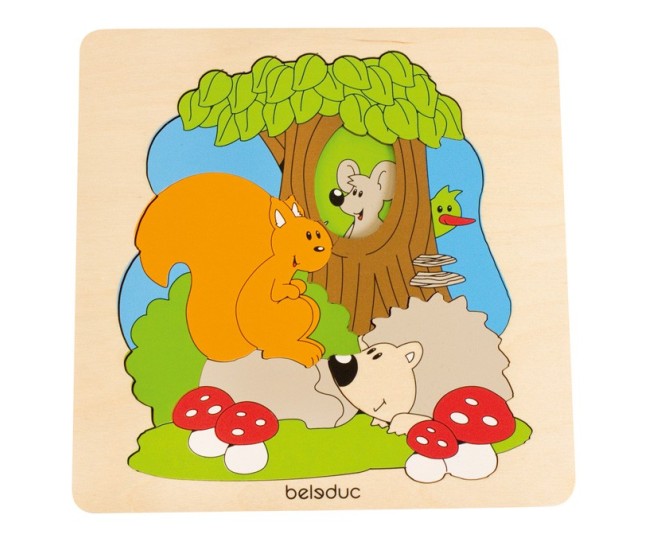 Puzzle descopera padurea beleduc Puzzle descopera padurea beleduc