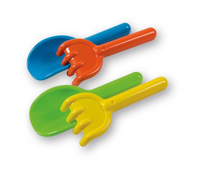 Set lopata si grebla 18 cm baby ciprus androni giocattoli Set lopata si grebla 18 cm baby ciprus androni giocattoli