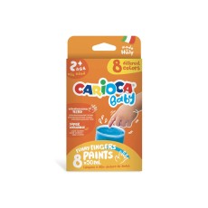 Acuarele Baby Finger Paint Carioca 8 x 50 ml