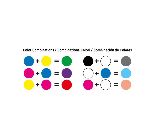Acuarele tempera Carioca 7 culori 10 ml cu tavita si pensula