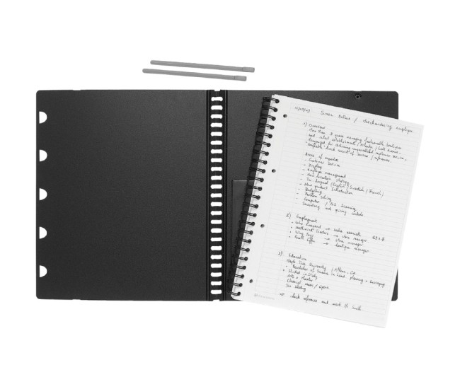 Caiet organizare A5+ spirala 80 file Rhodia Exabook Caiet organizare A5+ spirala 80 file Rhodia Exabook