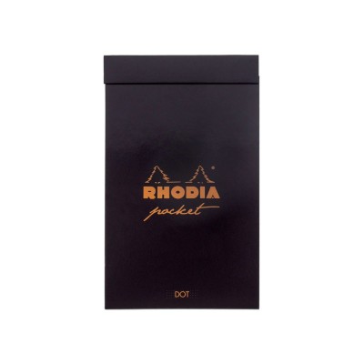Pocket pad grafic, 7,5 x 12 cm, 40 file, Rhodia