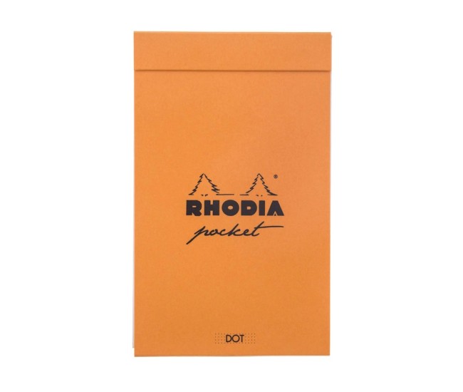 Pocket pad grafic, 7,5 x 12 cm, 40 file, Rhodia Pocket pad grafic, 7,5 x 12 cm, 40 file, Rhodia