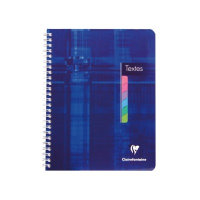 Agenda scolara 17 x 22 cm, spirala, 72 file, Clairefontaine