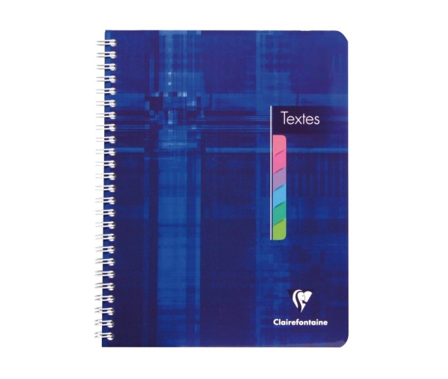 Agenda scolara 17 x 22 cm, spirala, 72 file, Clairefontaine