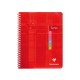 Agenda scolara 17 x 22 cm, spirala, 72 file, Clairefontaine