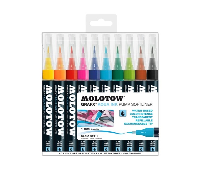 Aqua Ink Pump Softliner Basic-Set 1 10 Aqua Ink Pump Softliner Basic-Set 1 10