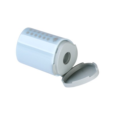 Ascutitoare plastic simpla cu container mini grip 2001 bleu sake Faber-Castell