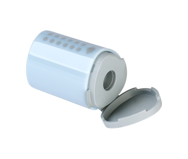 Ascutitoare plastic simpla cu container mini grip 2001 bleu sake Faber-Castell
