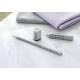 Ascutitoare plastic simpla cu container mini grip 2001 gri Faber-Castell