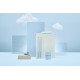 Ascutitoare plastic tripla cu container grip 2001 bleu sky Faber-Castell