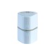 Ascutitoare plastic tripla cu container grip 2001 bleu sky Faber-Castell