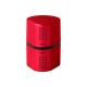 Ascutitoare plastic tripla cu container grip 2001 rosie/albastra Faber-Castell