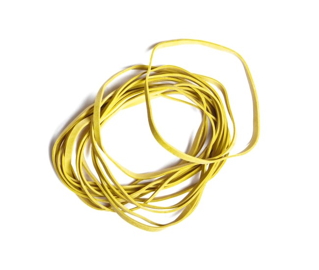Banda cauciuc Forster 80 mm, grosime 4 mm 1 kg/punga