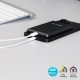 Baterie externa Tellur 5000mAh, PD20W, compatibil MagSafe, gri