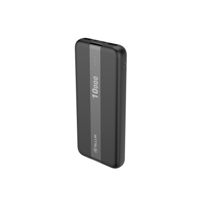 Baterie externa Tellur PBC103 10000mAh 2xUSB+Type-C+MicroUSB, negru
