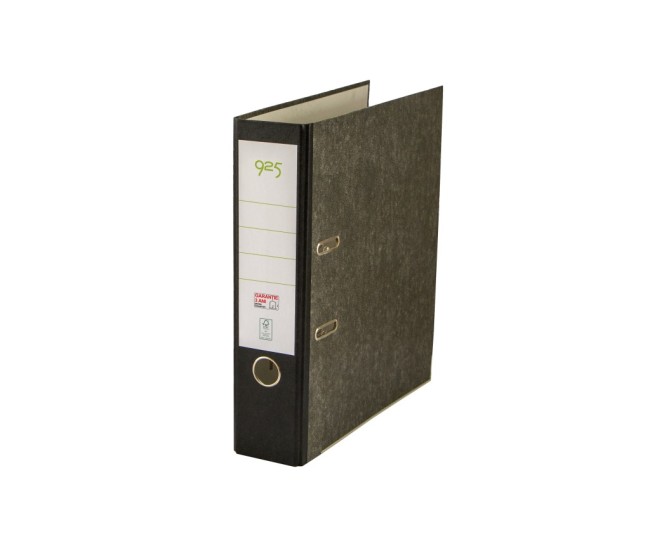Biblioraft A4 80 mm carton marmorat FSC 925