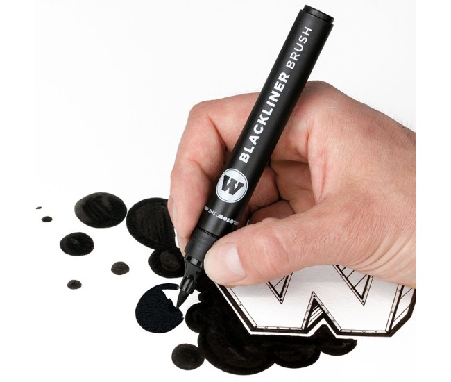 Blackliner Brush Molotow black Blackliner Brush Molotow black