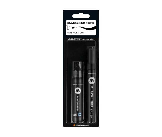 Blackliner Brush&Refill Molotow 1 buc/blister