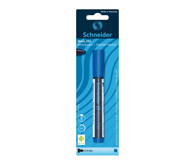 Marker whiteboard 290 Schneider 1-3 mm 1 buc/Blister Marker whiteboard 290 Schneider 1-3 mm 1 buc/Blister