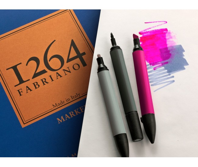 Bloc desen 1264 Marker, A3, 70gr, 100 file, fara spirala Fabriano Bloc desen 1264 Marker, A3, 70gr, 100 file, fara spirala Fabriano