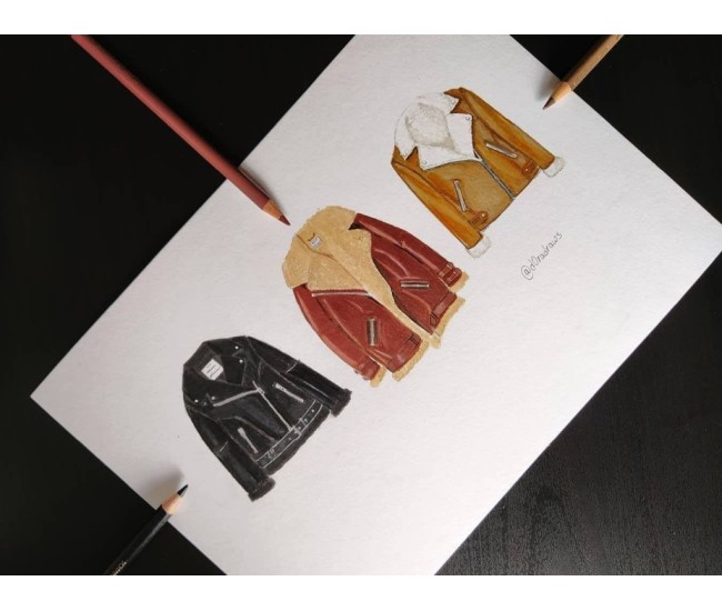 Bloc desen Accademia Disegno, A5, 200 g, 30 file, cu spirala Fabriano
