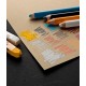 Bloc desen Toned Paper Sand, A4, 120g, 50 file, fara spirala Fabriano