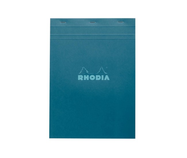 Blocnotes A4, capsat, 80 file, N?18, Rhodia Basic, color
