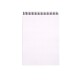 Blocnotes grafic A4, spirala metalica dubla, 80 file, Rhodia Classic Orange