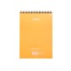 Blocnotes grafic A4, spirala metalica dubla, 80 file, Rhodia Classic Orange