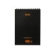 Blocnotes A4, spirala 80 file, Rhodia Classic, black