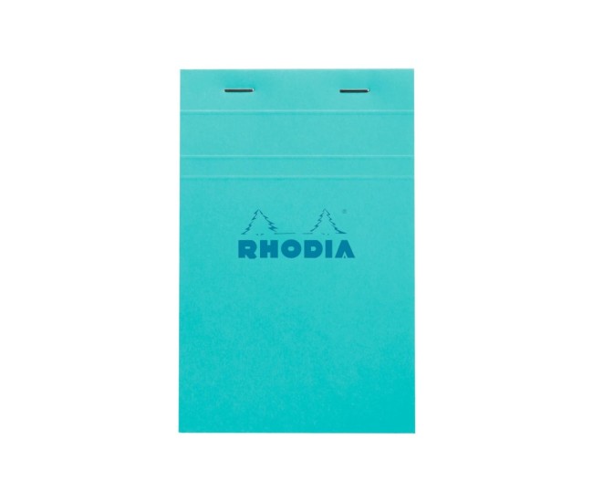 Blocnotes A5, capsat, 80 file, N?14, Rhodia Basic, color