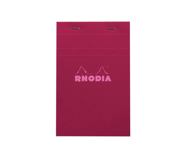 Blocnotes A5, capsat, 80 file, N?14, Rhodia Basic, color