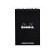 Blocnotes grafic A5 spirala 80 file Rhodia Classic Black Blocnotes grafic A5 spirala 80 file Rhodia Classic Black
