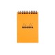 Blocnotes A6, spirala, 80 file, Rhodia Classic, orange