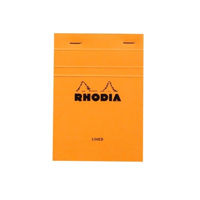 Blocnotes capsat N13 10,5 x 14,8 cm 80 file Rhodia Orange
