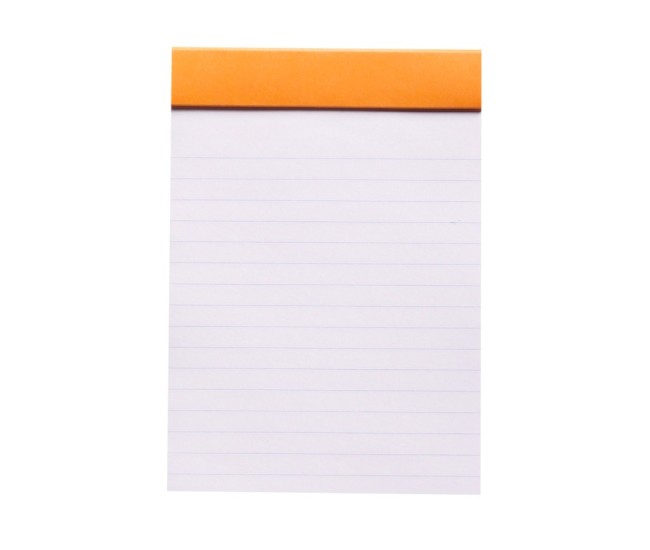 Blocnotes capsat N13 10,5 x 14,8 cm 80 file Rhodia Orange
