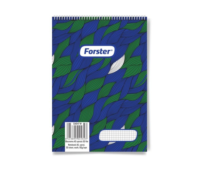 Blocnotes A5 spirala 50 file Forster Blocnotes A5 spirala 50 file Forster