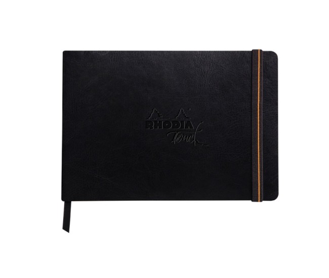 Notebook grafic, A5, landscape, 32 file, Rhodia Touch Bristol
