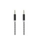 Cablu audio Tellur Basic jack 3.5mm, 1m, negru