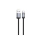 Cablu date si incarcare Tellur Minimalist USB to USB-C, 3 A, 1 m, negru