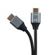 Cablu High Speed HDMI 2.0 Tellur, 4K, 18Gbps, tata-tata, Ethernet, aurit, 1.5m, negru