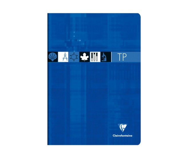 Caiet A4 capsat, 48 file, Metric/Velin, Clairefontaine