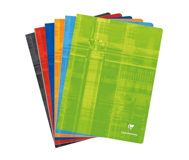 Caiet A4 capsat 24 file, Metric, Clairefontaine Caiet A4 capsat 24 file, Metric, Clairefontaine