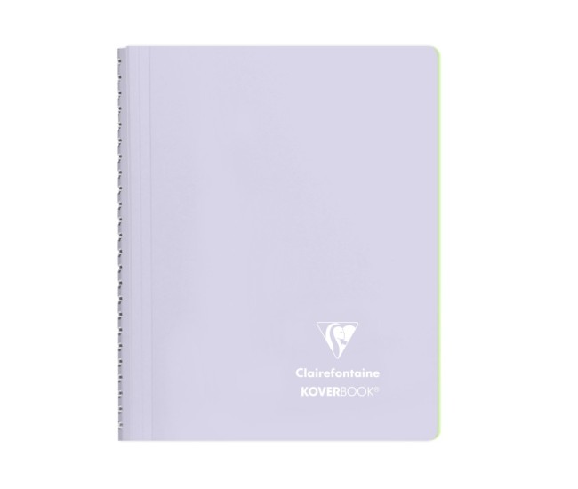 Caiet A5, capsat, 80 file, Clairefontaine KOVERBOOK