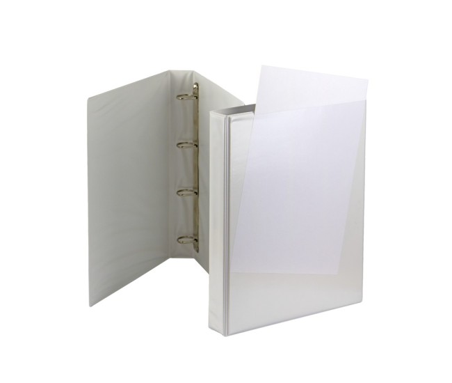 Caiet mecanic A4 cu buzunar 40 mm 4 inele