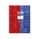 Caiet A4+ Duo, reversibil, cu spirala, 80 file, Clairefontaine Caiet A4+ Duo, reversibil, cu spirala, 80 file, Clairefontaine