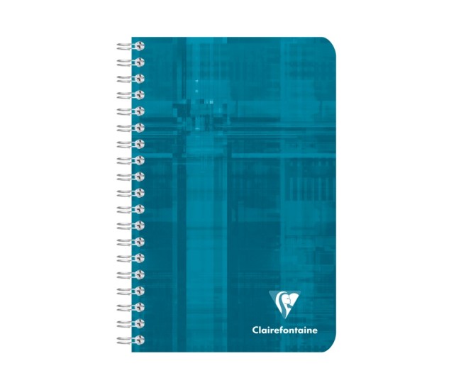 Caiet A6+ (11 x 17 cm) spirala, 90 file, matematica, Clairefontaine