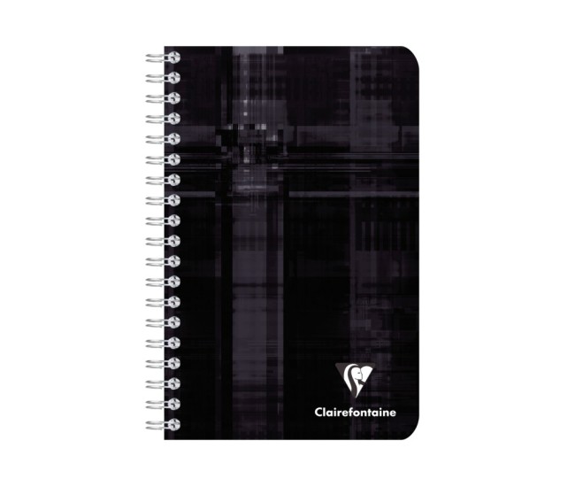 Caiet A6+ (11 x 17 cm) spirala, 90 file, matematica, Clairefontaine
